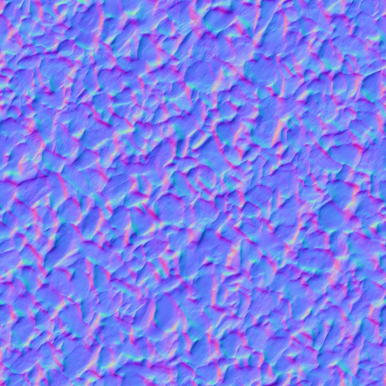 Normal Map for Ground Stones1