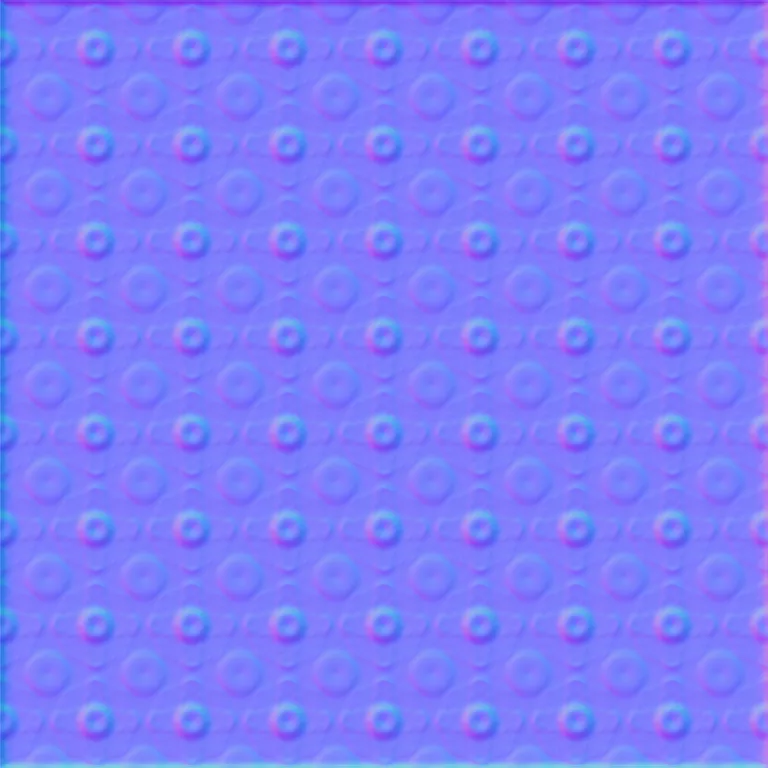 Normal Map for Metal Plates