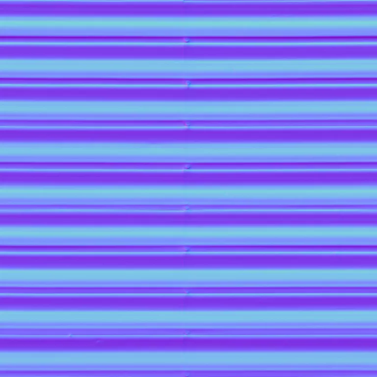 Normal Map for Metal Corrugated Pipes1