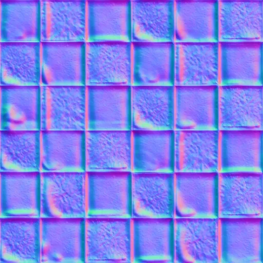 Normal Map for Zadaroo Tile Lilac