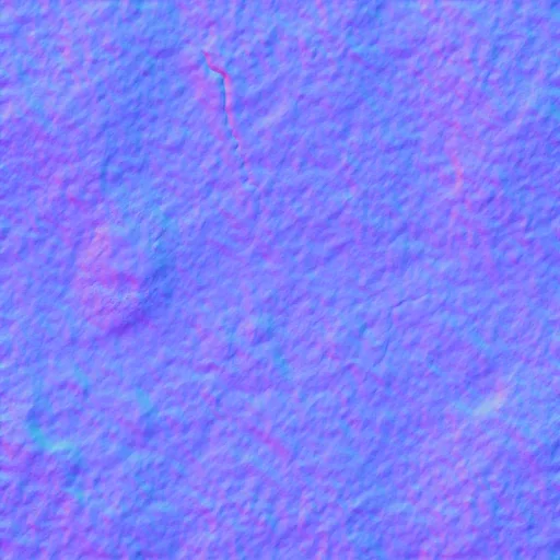 Normal Map for Cement Terracotta Cracks2