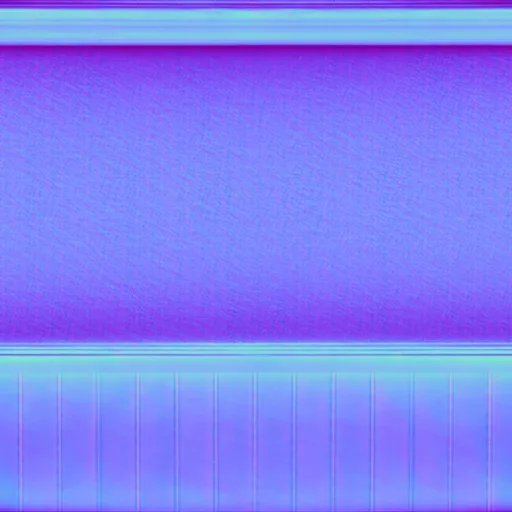 Normal Map for Bt Inside Wall2 Teal2