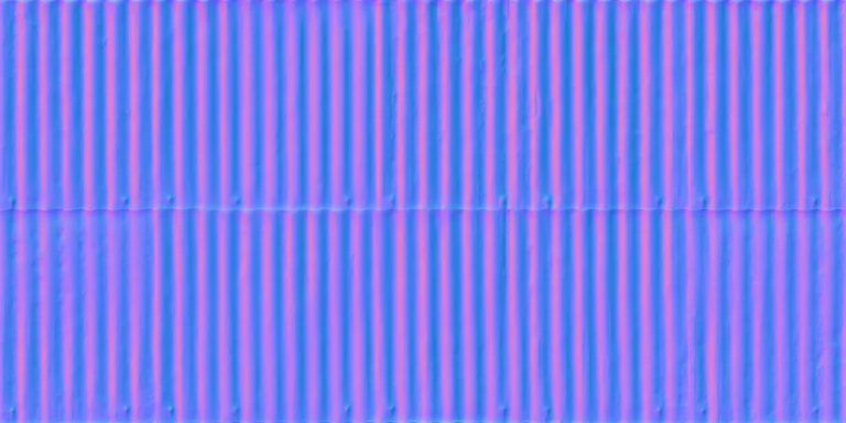 Normal Map for Metal Corrugated14