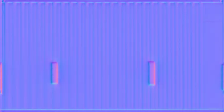 Normal Map for Metal Container Side5