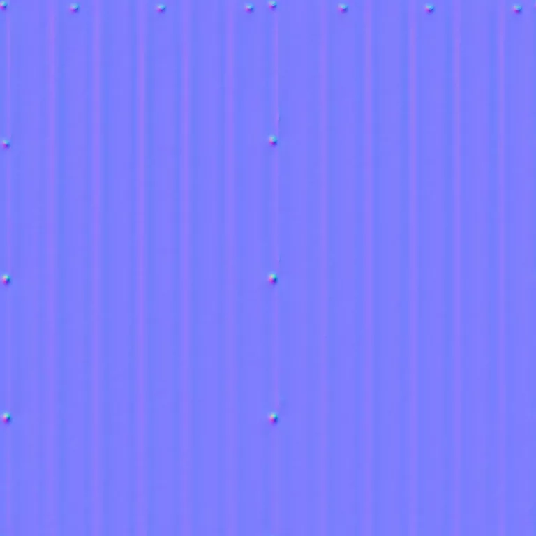 Normal Map for Metal Corrugated17