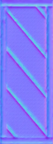 Normal Map for Cottage Long Screened Window