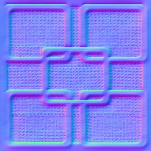 Normal Map for Bt Asian3 Woven By Linda Kellie