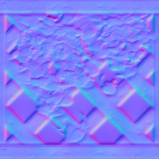 Normal Map for Cottage Lattice4