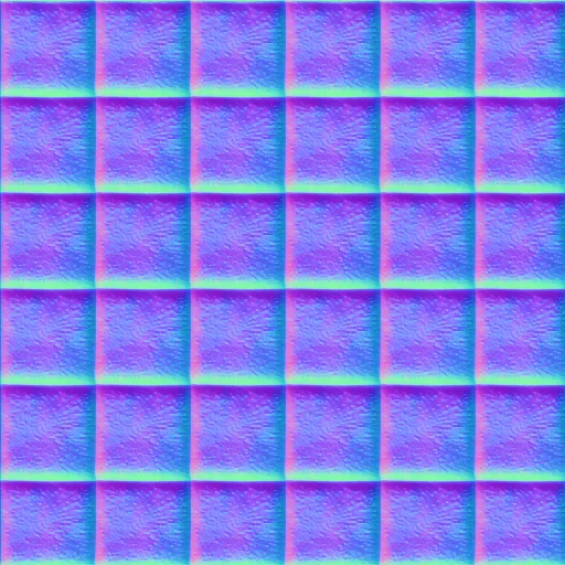 Normal Map for Texture Country Glass Tile Latte By Linda Kellie