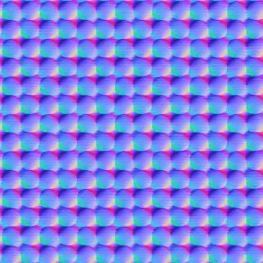 Normal Map for 256 Cercles