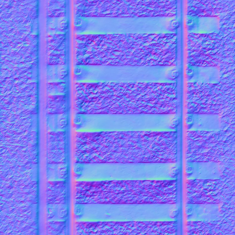 Normal Map for Train Track2