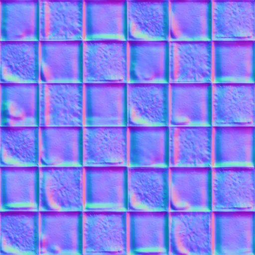 Normal Map for Zadaroo Tile Brown