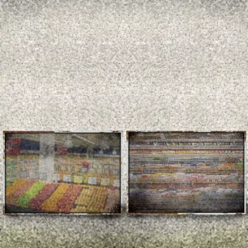 Supermarket Wall Dirty Store Windows2 main texture preview