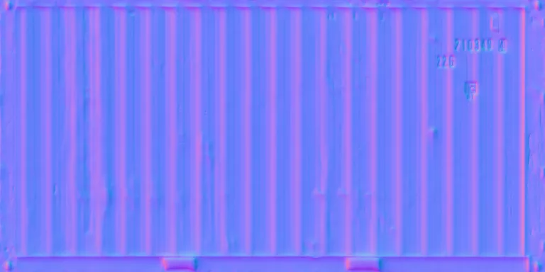 Normal Map for Container Side Top