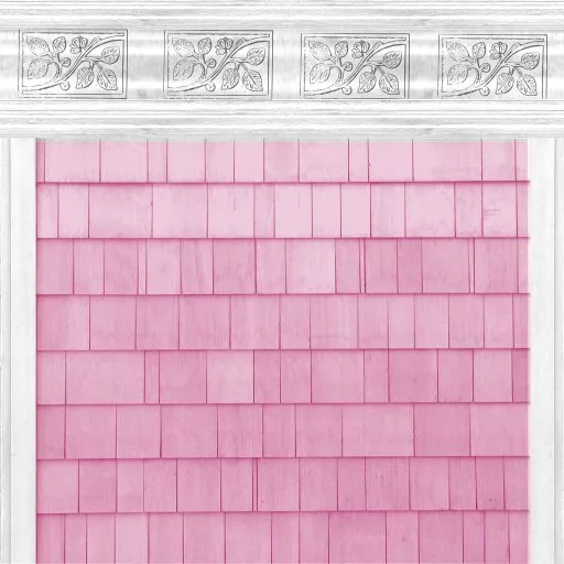 Shingled Pink Siding With Molding2 main texture preview