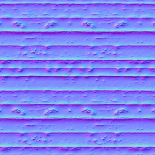 Normal Map for Cottage Siding