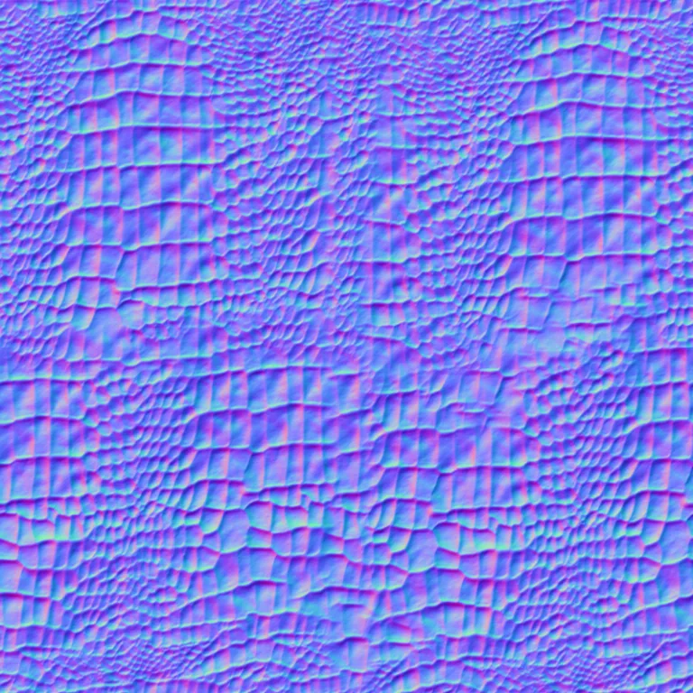 Normal Map for Dragon Skin Brown