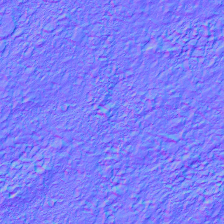 Normal Map for Cc0 Sandy Ground Diffuse