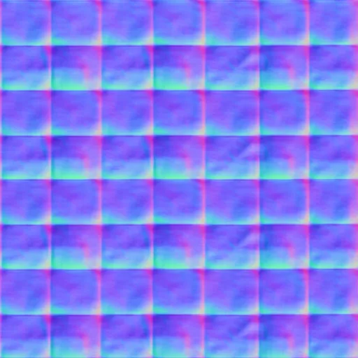 Normal Map for Bt Tufted Darkgreen