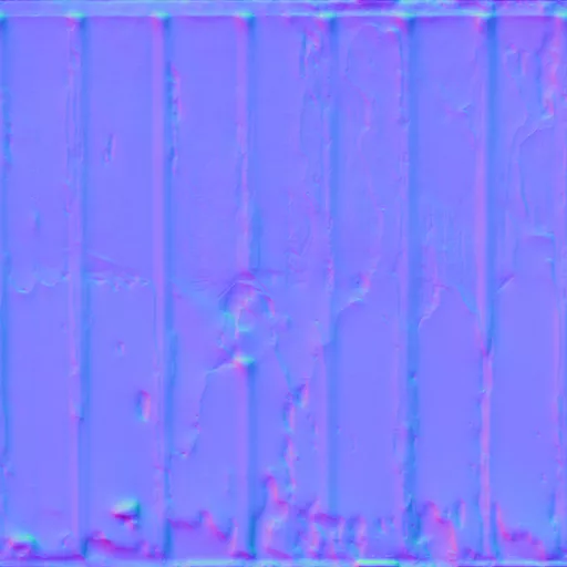 Normal Map for Metal Container Side2