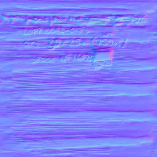 Normal Map for Ceran Wrapped Waste