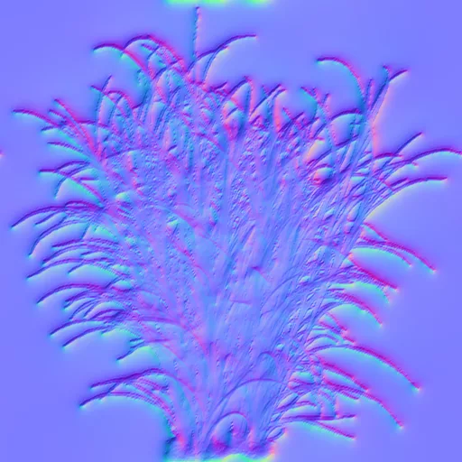 Normal Map for Dry Weeds