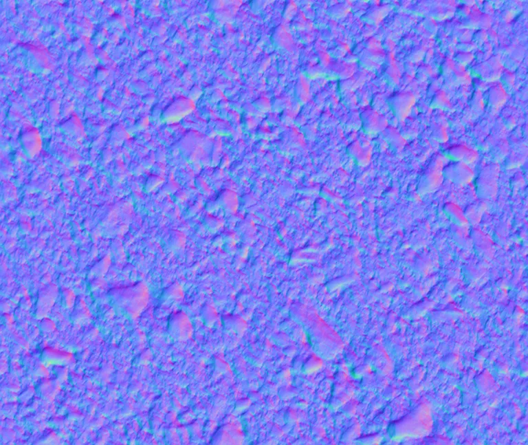 Normal Map for Ground Sand Stones