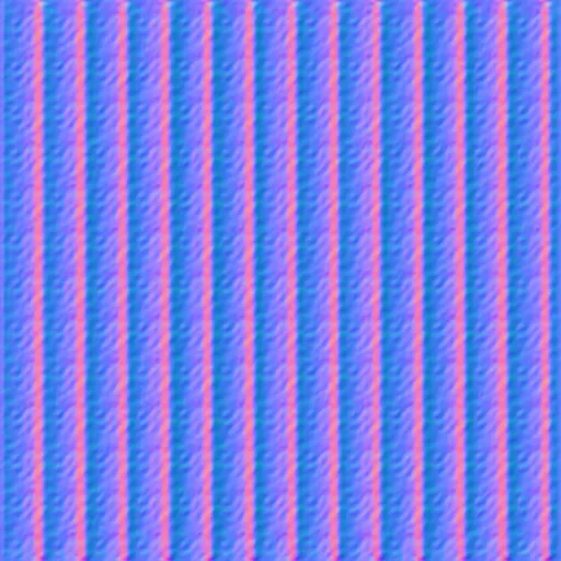 Normal Map for Aqua Ribbed By Linda Kellie