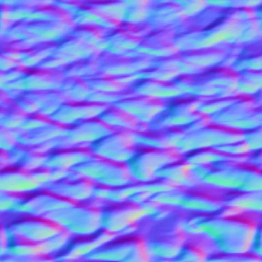 Normal Map for Blue Butterfy
