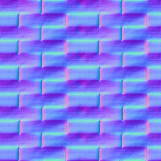 Normal Map for Bt Woven2 Blue By Linda Kellie