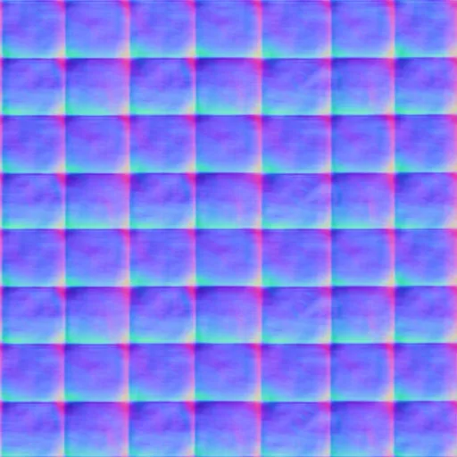 Normal Map for Bt Tufted Blue