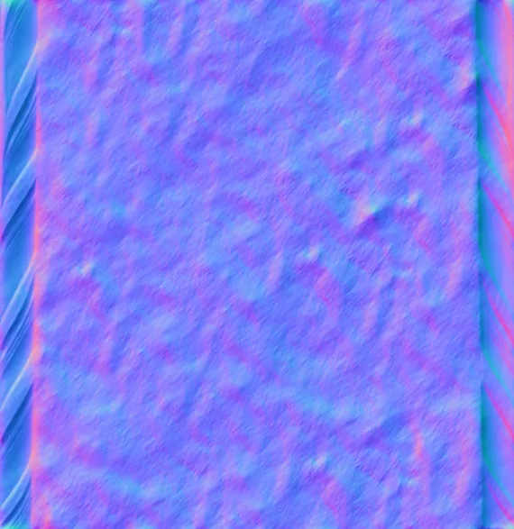 Normal Map for Jacey Gingerbread Wall 2