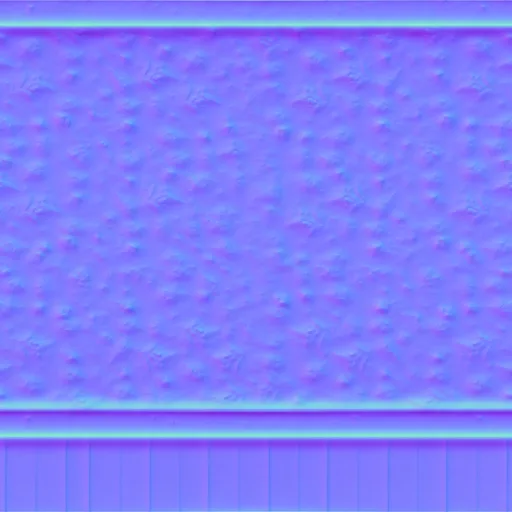 Normal Map for Cottage Inside Wall Blue Print