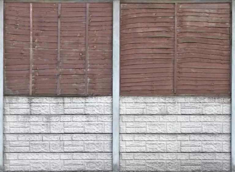 Fence Concrete Wood main texture preview