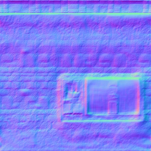 Dirty4 Wall With Window White Curtains main texture preview