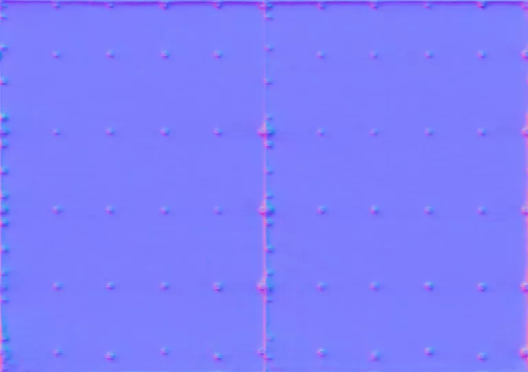 Normal Map for Metal Panels Studded