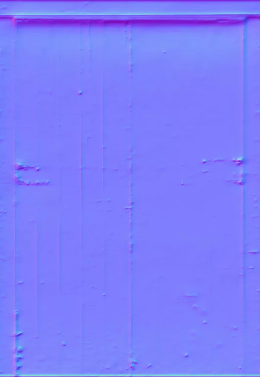 Normal Map for Doors Wood Yellow