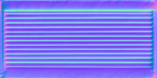 Normal Map for Grill Moartar Edge