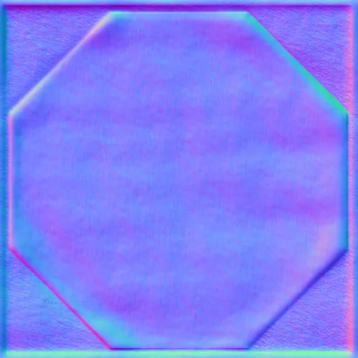 Normal Map for Bt Tile2 Pink1 By Linda Kellie