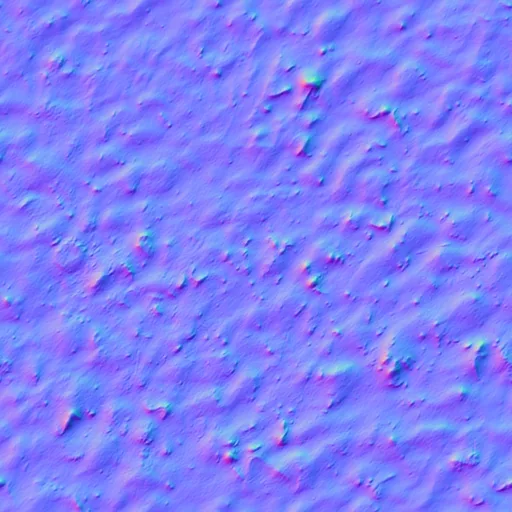 Normal Map for Sand 001