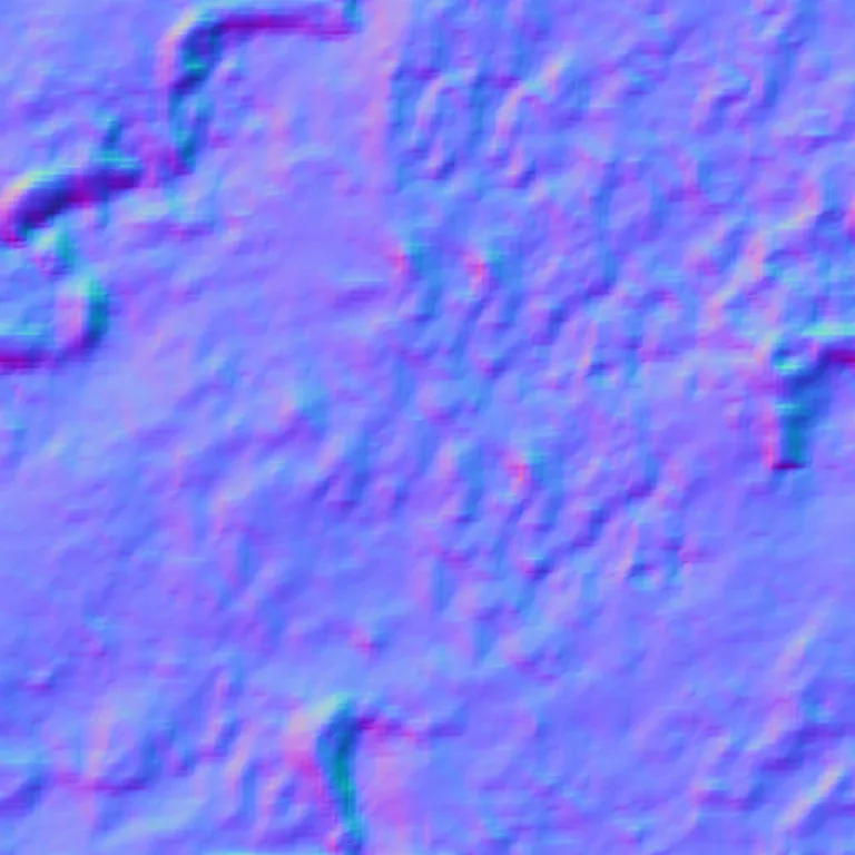 Normal Map for Bone512