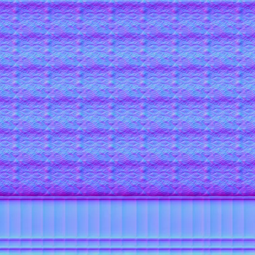 Normal Map for Holiday House Inside Wall 3