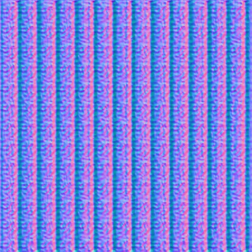 Normal Map for Ribbed Gray By Linda Kellie