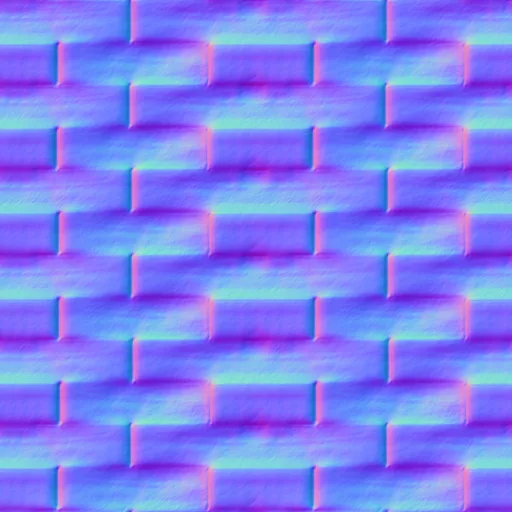 Normal Map for Bt Woven2 Green By Linda Kellie