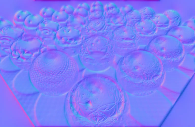 Normal Map for Metal Plates
