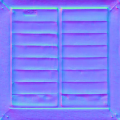 Normal Map for Vent Closed