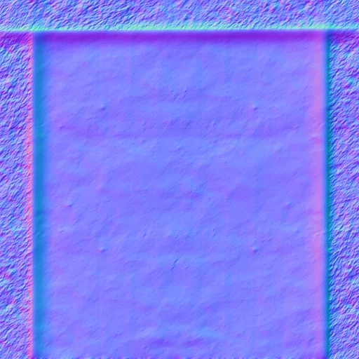 Normal Map for Zadaroo Cement Rocks Edge End