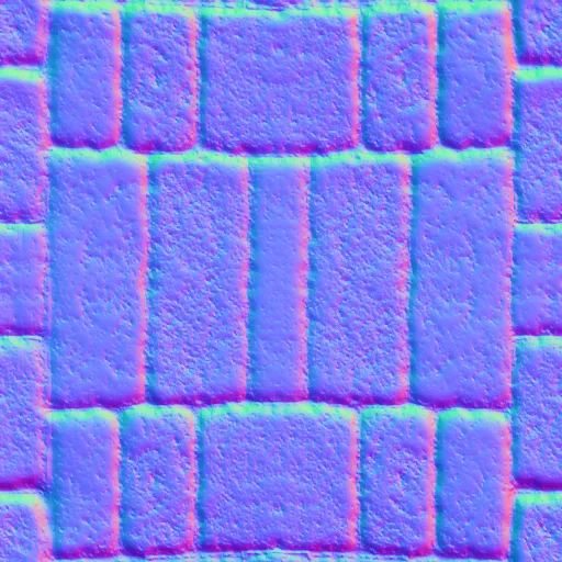 Normal Map for Stone Walk16