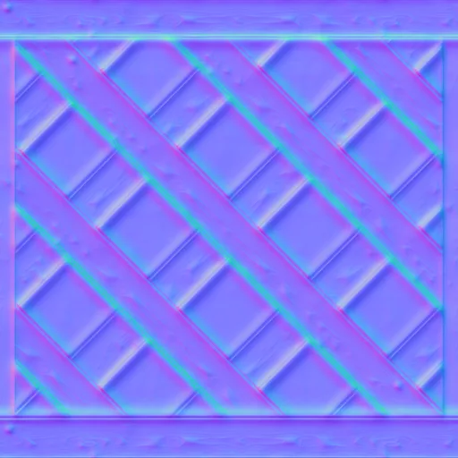 Normal Map for Cottage Lattice2