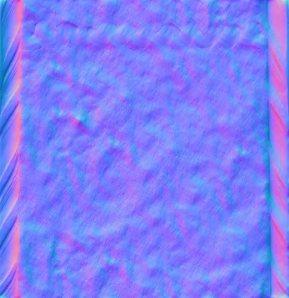 Normal Map for Jacey Gingerbread Wall 4